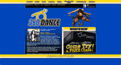 Desktop Screenshot of 360dance.com