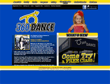 Tablet Screenshot of 360dance.com